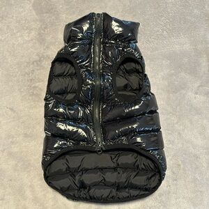 Black dog vest/jacket | M